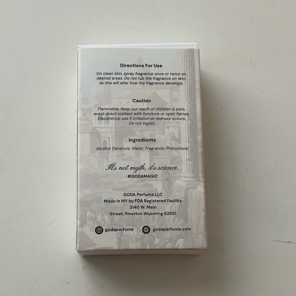 GODA Extrait de Parfum 1.0oz Allure Perfume. - Picture 3 of 5
